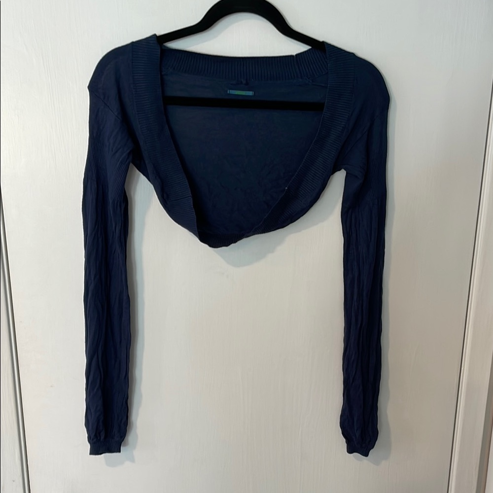 Skunkfunk Blue Crop Fitted Bodysuit
